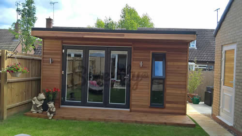 <h2>Peterborough - 4.5m x 3.5m Garden Room</h2>